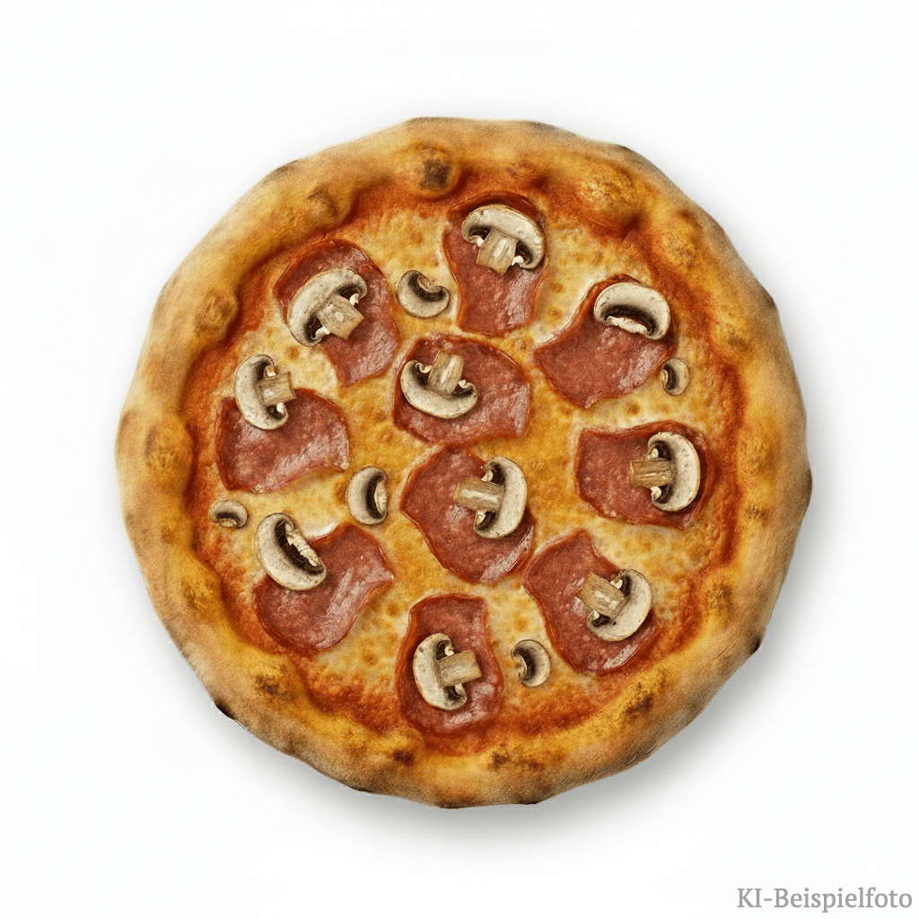 08. Pizza Salami & Pilze