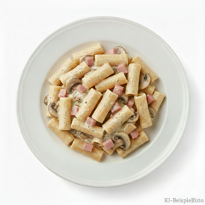 41. Rigatoni Schinken Pilze Panna