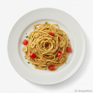 45. Spaghetti Aglio Olio (scharf)